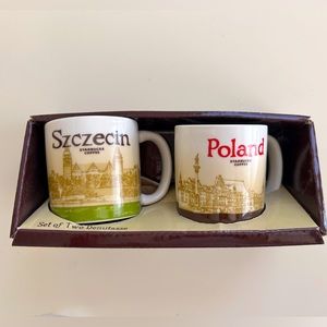 Set of Two Demitasse — STARBUCKS VINTAGE COLLECTION